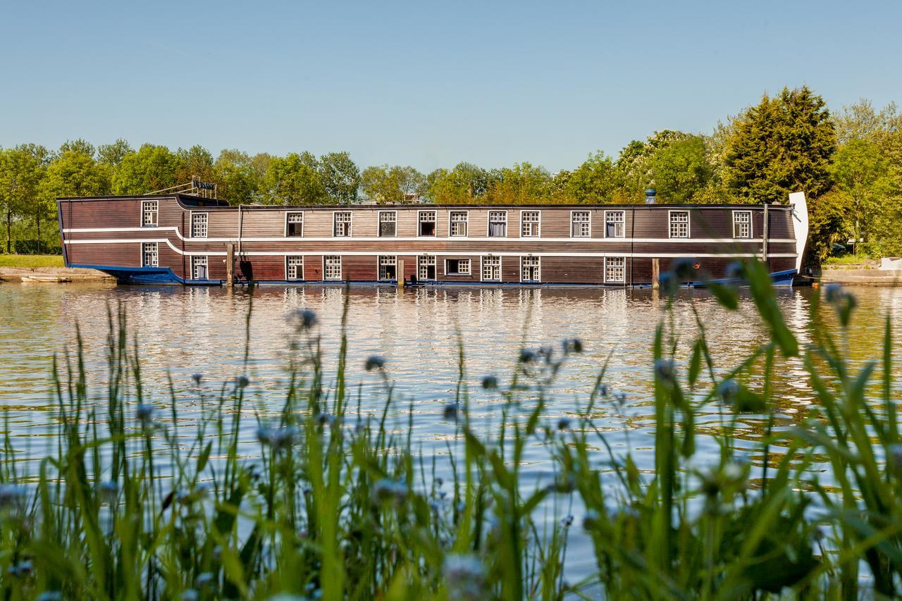 Boat Hotel De Barge Brujas Exterior foto